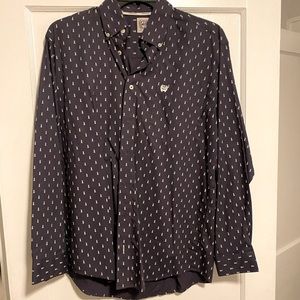 Cinch Men’s Long Sleeve Button Down Size S